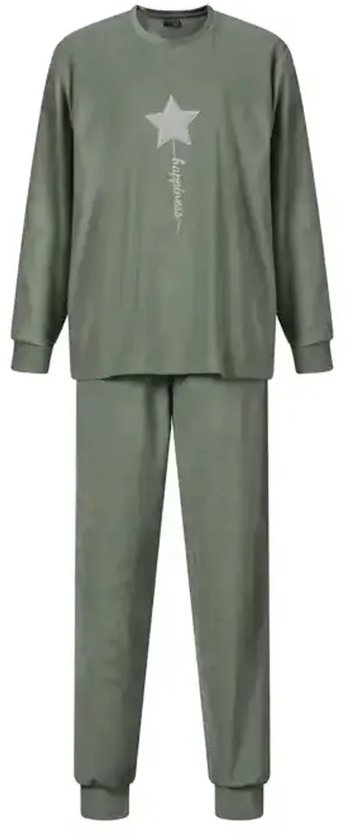 Normann Pyjama Normann Damen Langarm Schlafanzug Pyjama mt Bündchen m