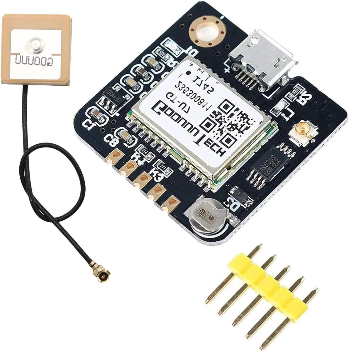 36 V-5 V kleine GPS-ontvanger met laag stroomverbruik en hoge gevoeligheid - GPS-satelliet-microcontroller NEO-6M voor Arduino EEPROM