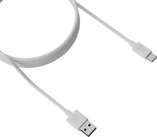Câble USB-A vers USB-C Xtorm Go2 - 1 mètre - Wit