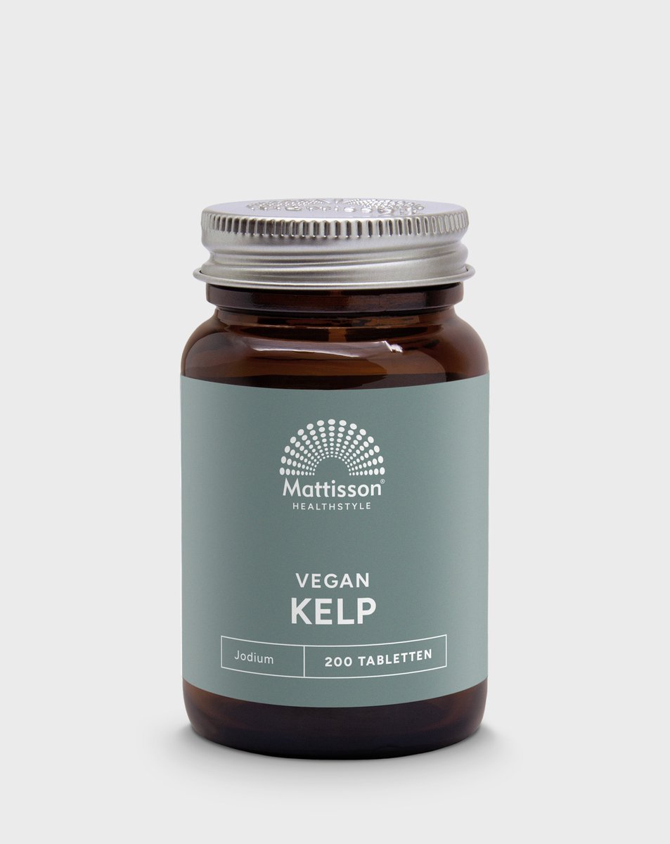 Goedkoopste Mattisson - Kelp Algen Extract met Jodium 75mg - Supplement - 200 Tabletten