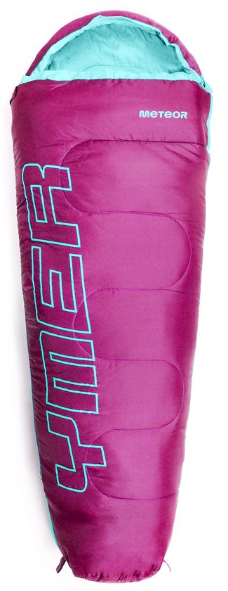Meteor Ymer - Sac de couchage - menthe/fuchsia, léger, confortable