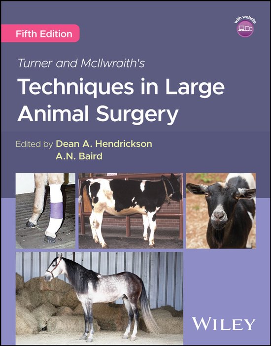 Turner and McIlwraith's Techniques in Large Animal Surgery - cover