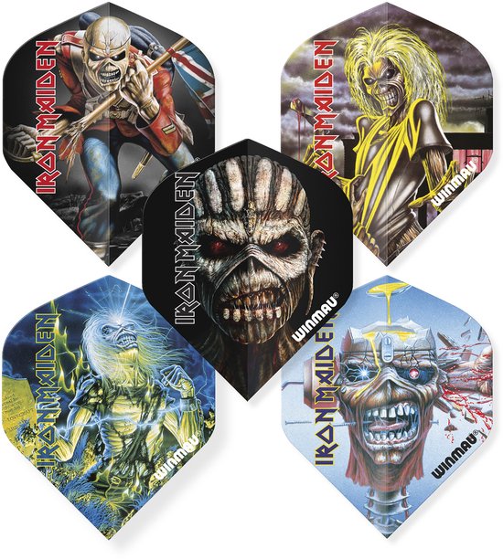 Winmau Iron Maiden Flight Collection - Dart Flights van Winmau — afbeelding 4