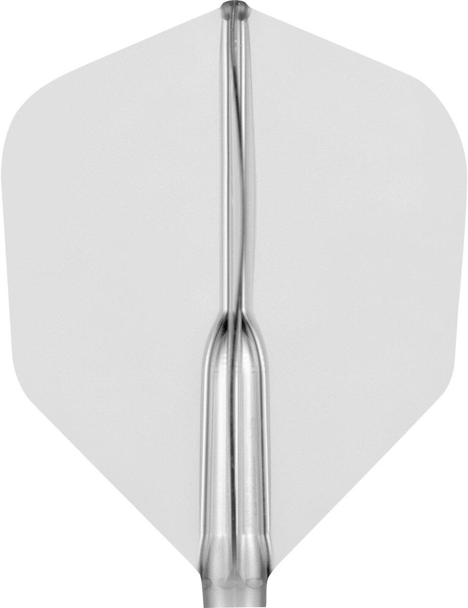 Cosmo Darts - Fit Flight AIR Clear Black Shape - Dart Flights