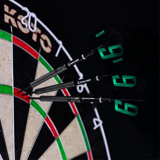 KOTO 9 Edition Metallic NO2 Black & Jade - Dart Flights van KOTO — afbeelding 3