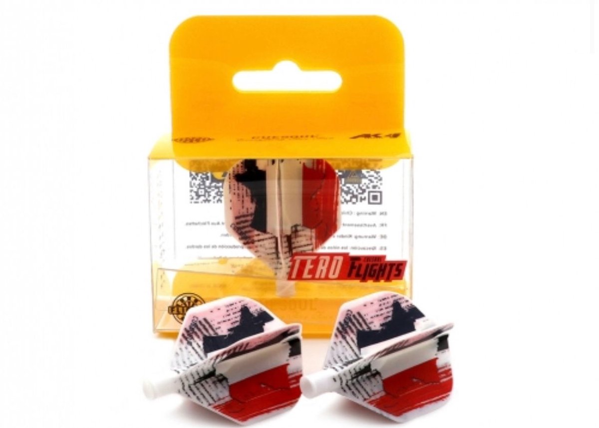 Cuesoul - Tero Flight System AK4 - French Flag Standard - Dart Flights