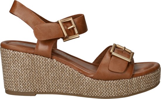 Sandales pour femmes à Sandales pour femmes Marco Tozzi - Cognac - Pointure 40