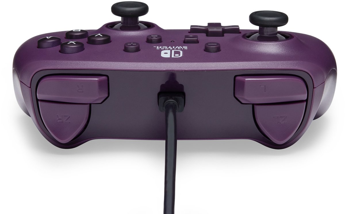 PowerA Bedrade Controller - Nintendo Switch - Galaxy Paars - 3m USB-kabel – foto 8