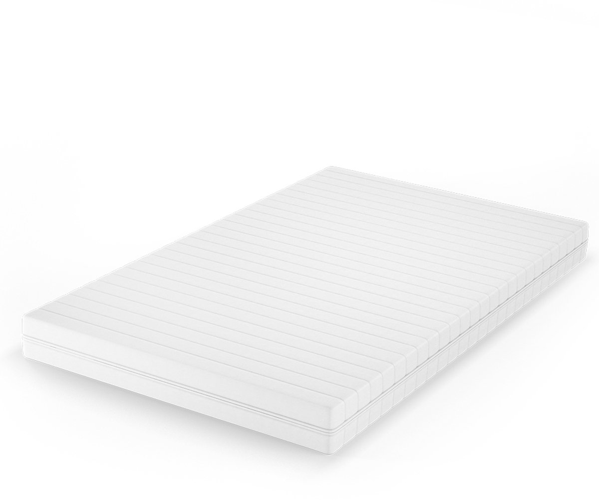 Vitalispa Koudschuim matras – 120 x 200 cm H2 hardheid, 7 zones Wit