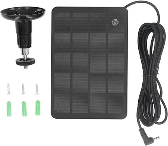 Ring Solar Panel Zwart (voor Spotlight Cam Batterij