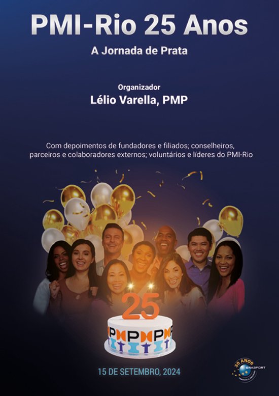 PMI-Rio 25 Anos - cover