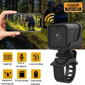 Mini Camera - Actiecamera - Draagbare camera 1080P - Lens Waterdichte camera Cams - WiFi HD Minicamera - voor thuisbewaker Elektrische fietsen motorfietsen