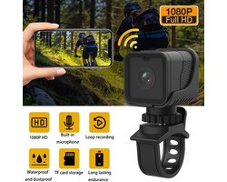 Mini Camera – Actiecamera – Draagbare camera 1080P – Lens Waterdichte camera Cams – WiFi HD Minicamera – voor thuisbewaker Elektrische fietsen motorfietsen