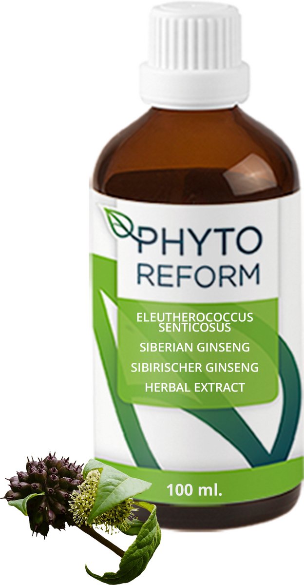 Siberische Ginseng (Eleutherococcus Senticosus) | 100ml | Phytoreform