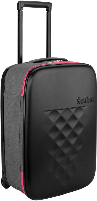 Rollink Flex 21 opvouwbare cabinewagen 55 cm – pink