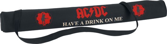 AC/DC Tas voor blikjes met print Unisex Koeltas - zwart - Standard van Merkloos — afbeelding 3