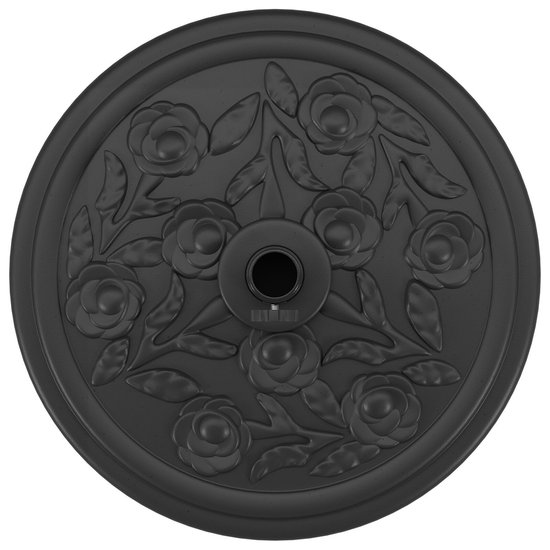vidaXL - Parasolvoet - met - Wielen - voor - Ø38-48 - mm - Stangen - 13 - kg - Rond