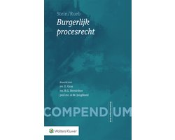 Omslag van Compendium van het burgerlijk procesrecht