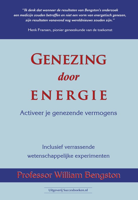 Genezing door energie - cover