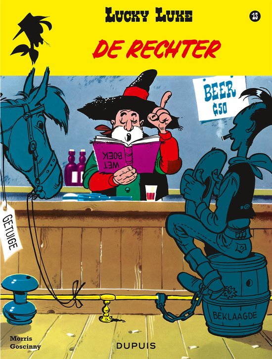【希少】ラッキー・ルーク LUCKY LUKE 判事ロイ・ビーン Lucky Luke 判事ロイ・ビーン ＜ラッキー・ルーク 1＞(モリス