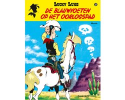 Lucky Luke 10 - De blauwvoeten op het oorlogspad