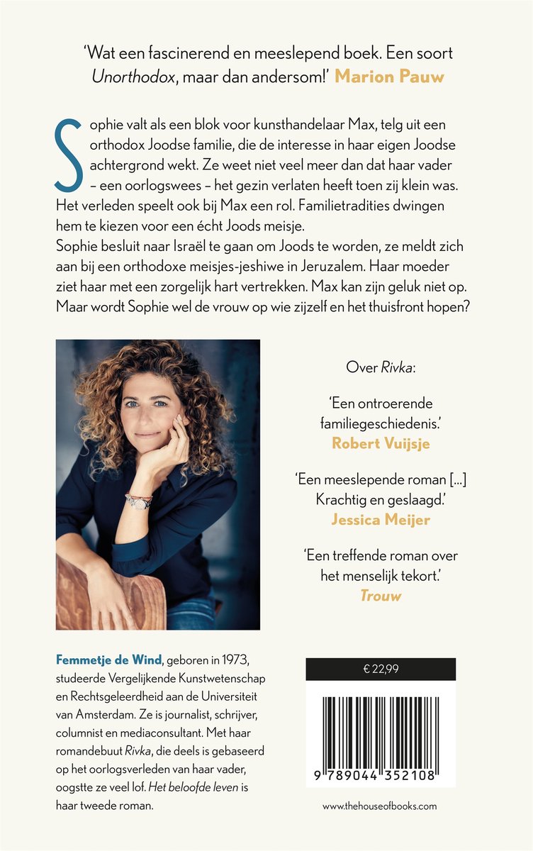 Het beloofde leven - back cover