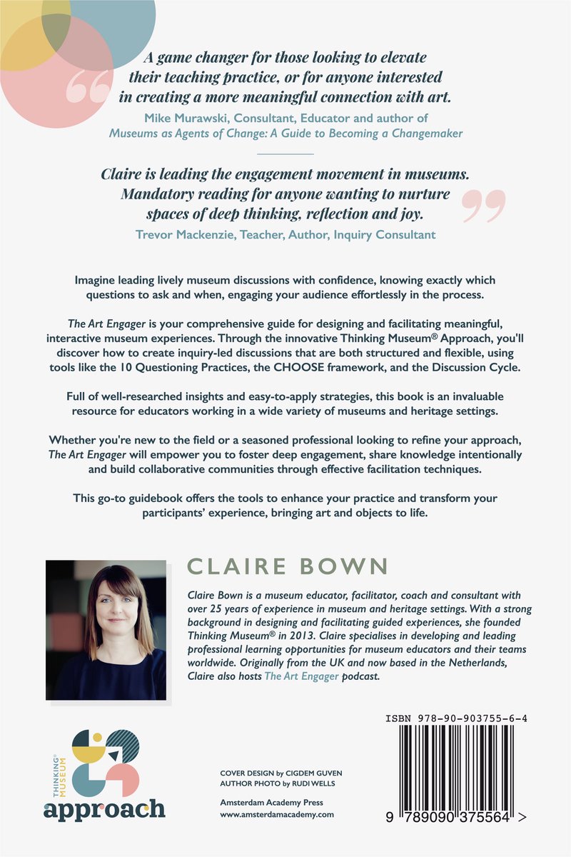 The Art Engager - back cover