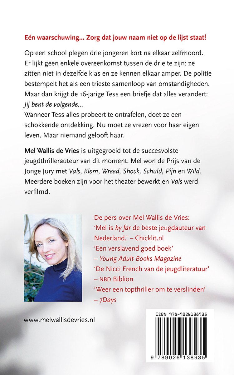 Schuld - back cover