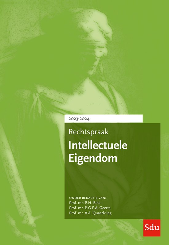 Rechtspraakreeks - Rechtspraak intellectuele eigendom 2023-2 ... - cover
