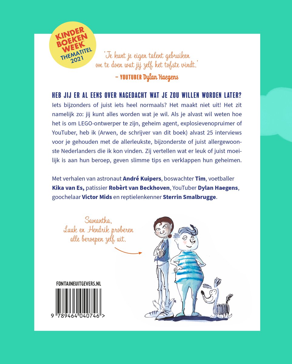 Van boswachter tot Youtuber - back cover
