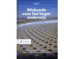 Omslag van Wiskunde voor het hoger onderwijs A