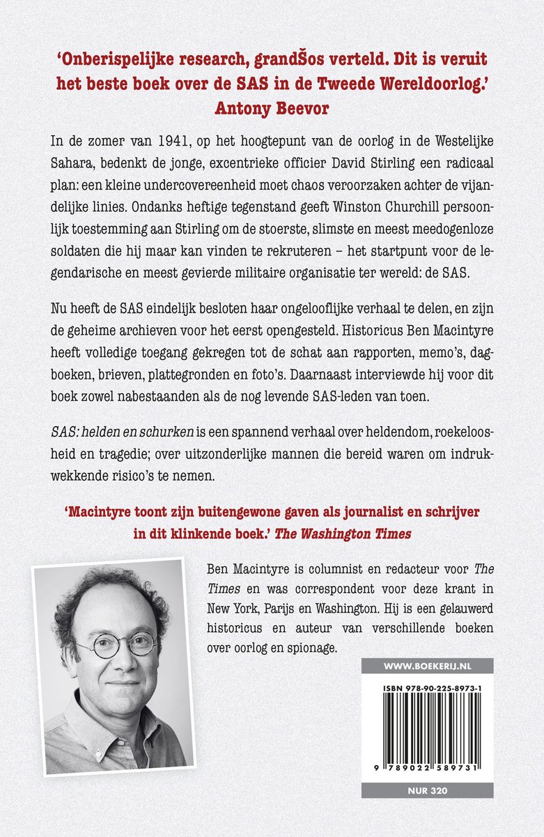 SAS: helden en schurken - back cover