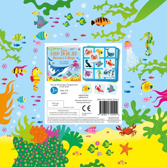 Memory & Bingo 1 - Diep in de zee