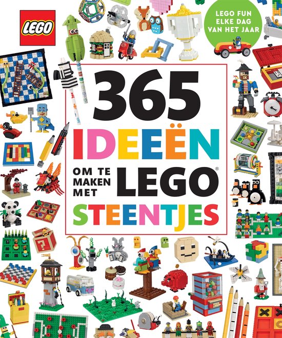Foto: Lego 365 idee n om te maken met lego steentjes