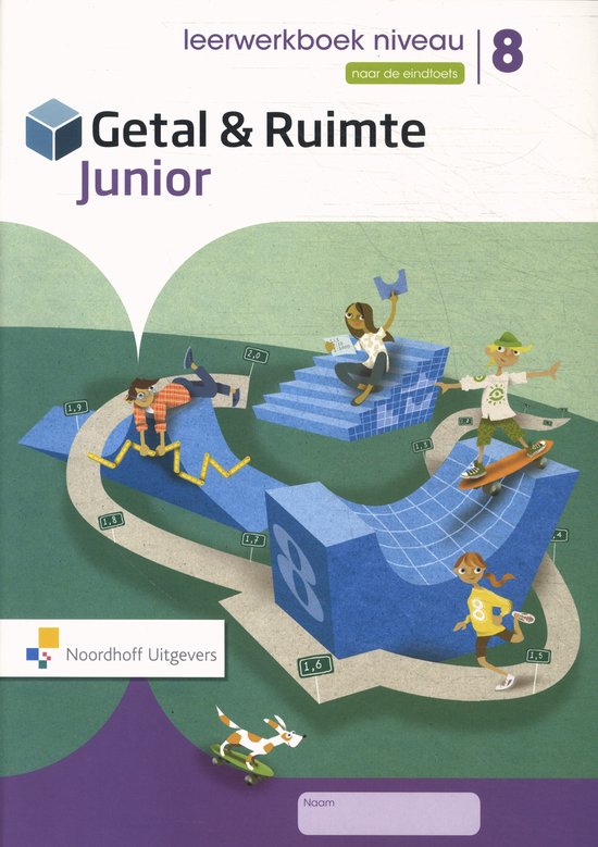 Getal & Ruimte junior niveau 8 Leerwerkboek - cover