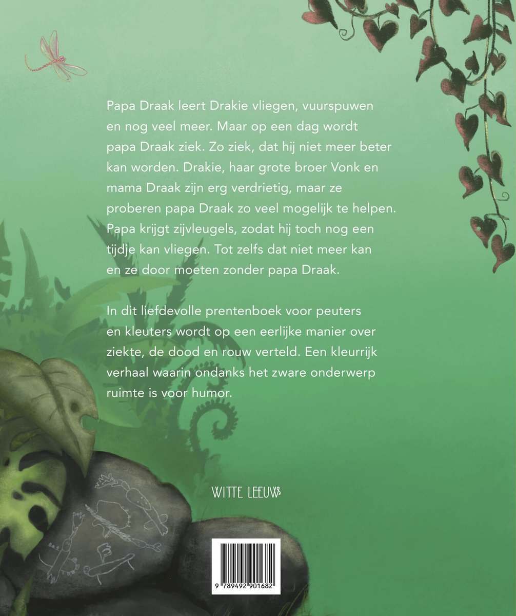 Papa Draak wordt niet meer beter - back cover