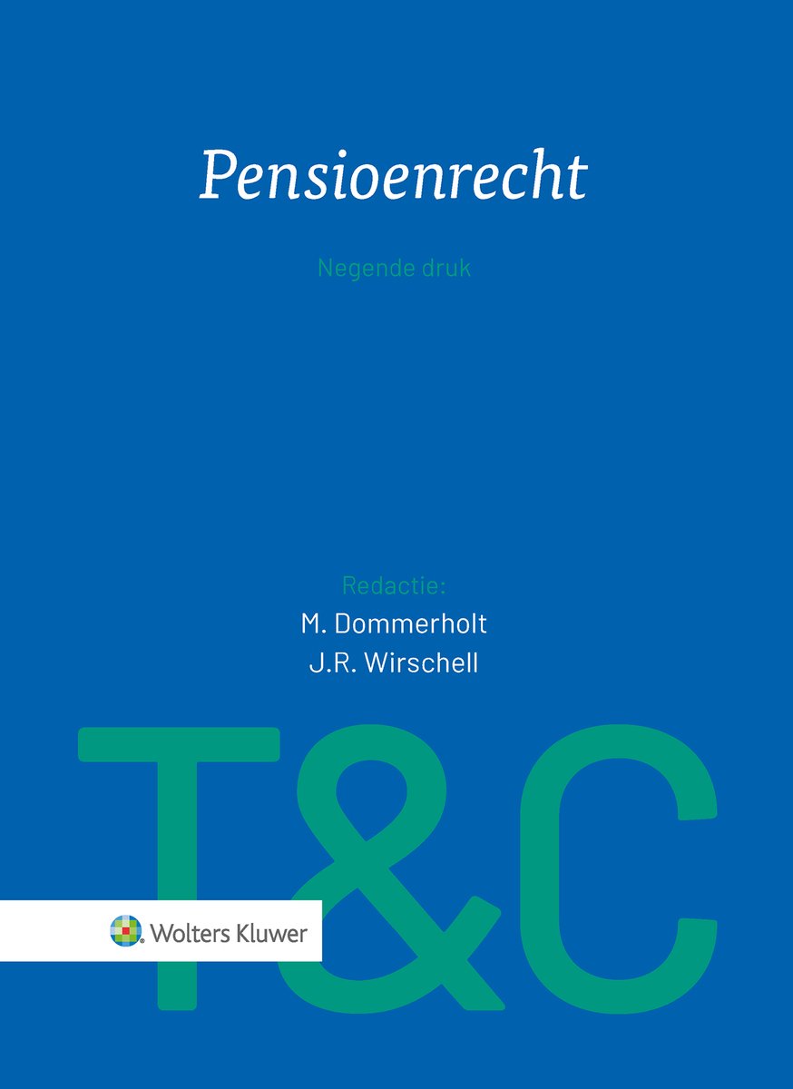 Omslag van Tekst & Commentaar - Pensioenrecht