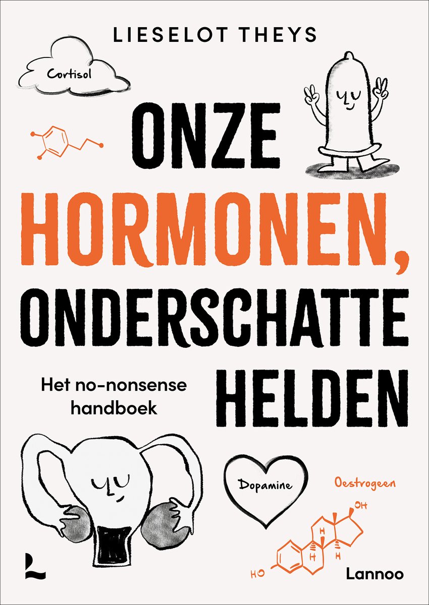 Omslag van Onze hormonen, onderschatte helden