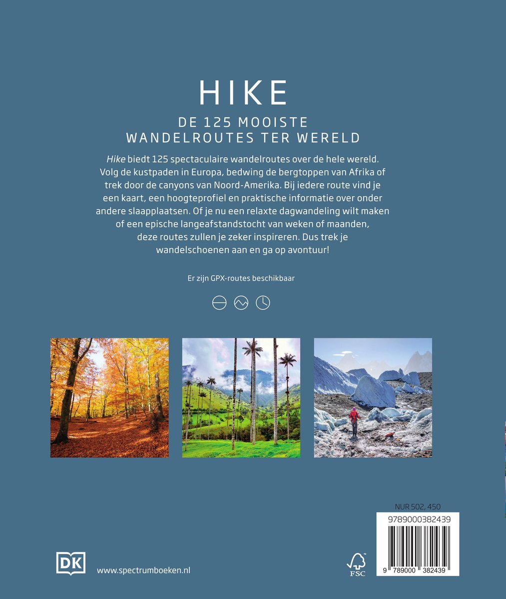 Hike - back cover