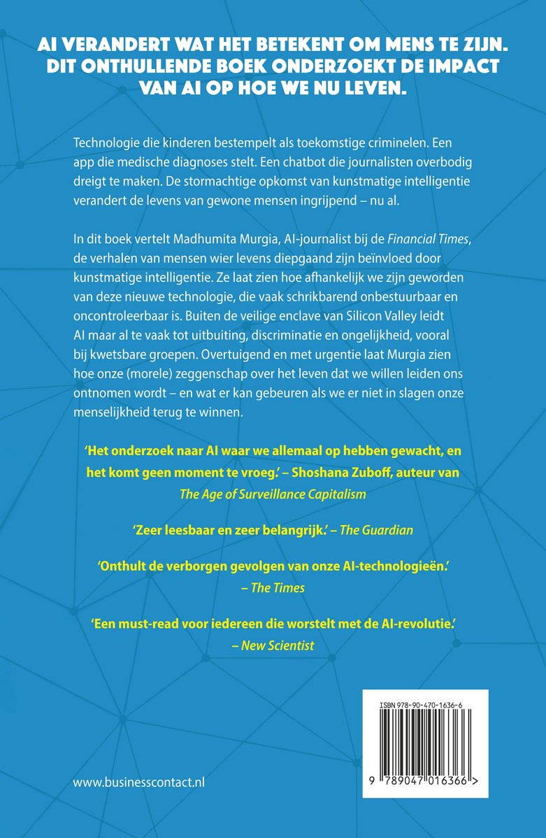 In de schaduw van AI - back cover