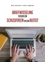 Boek met laptop, gele boek en plant.