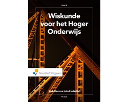 Omslag van Wiskunde voor het hoger onderwijs deel B