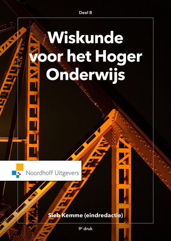Wiskunde voor het hoger onderwijs deel B - cover
