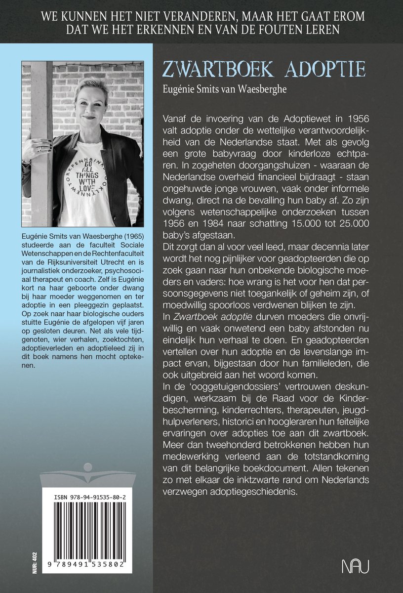 Zwartboek adoptie - back cover
