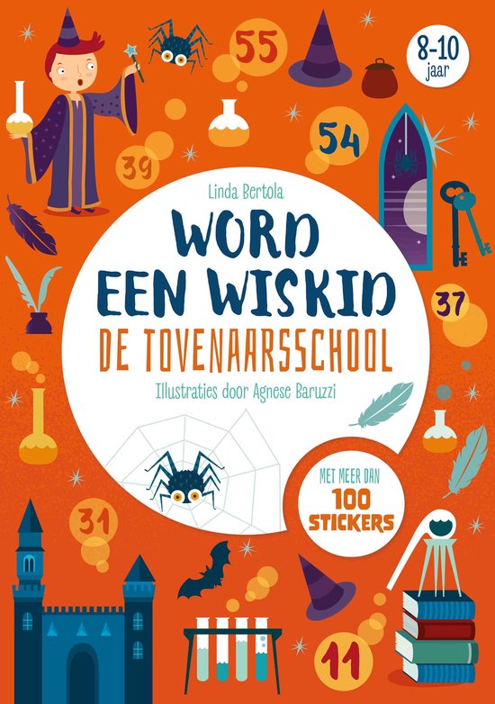 De tovenaarsschool - Word een wiskid - cover