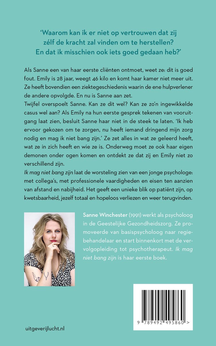 Ik mag niet bang zijn - back cover