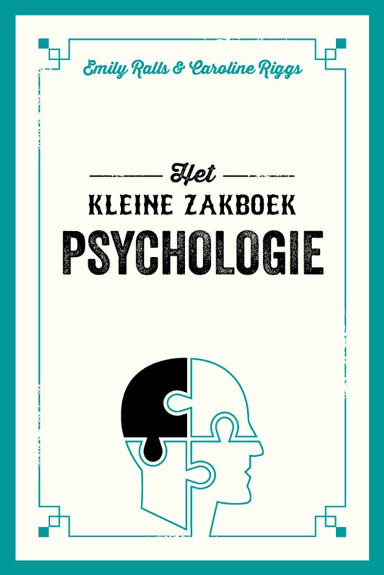 Het kleine zakboek psychologie, Emily Ralls | 9789036647618 | Boeken | bol