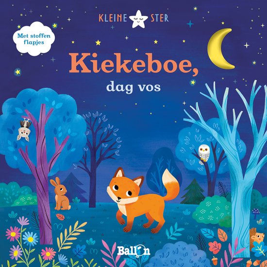 Kleine ster 1 - Kiekeboe, dag vos - cover