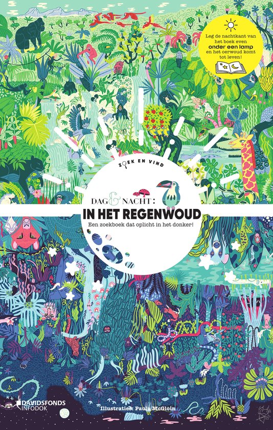 Dag & nacht: in het regenwoud - cover