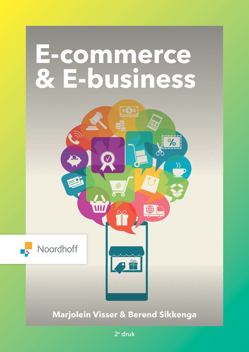 Omslag van E-commerce & E-business